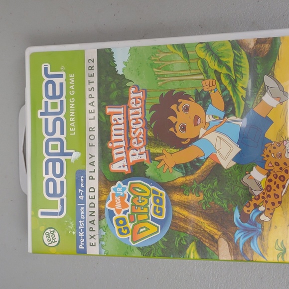 Leapster Go Diego Go Animal Rescuer Game - Picture 2 of 8